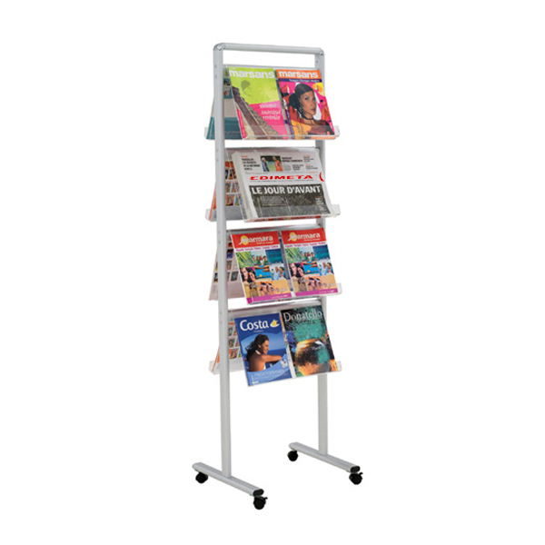 Présentoir brochures double-faces Design Metallic® Réf : 215302_2