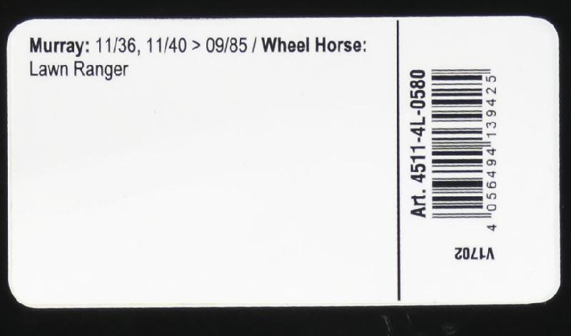 Courroie trapézoïdale X-Grip V - type 4L580_2