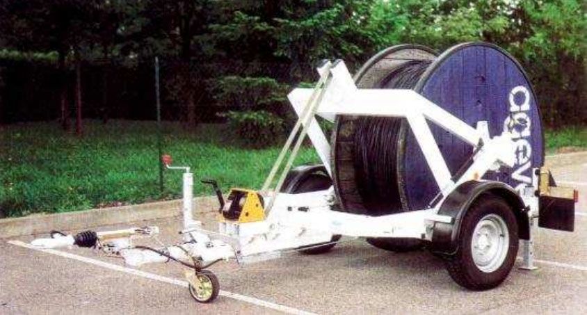 S 1000 - Remorque Porte-Touret - SIPREL - Charge utile 970 Kg_2