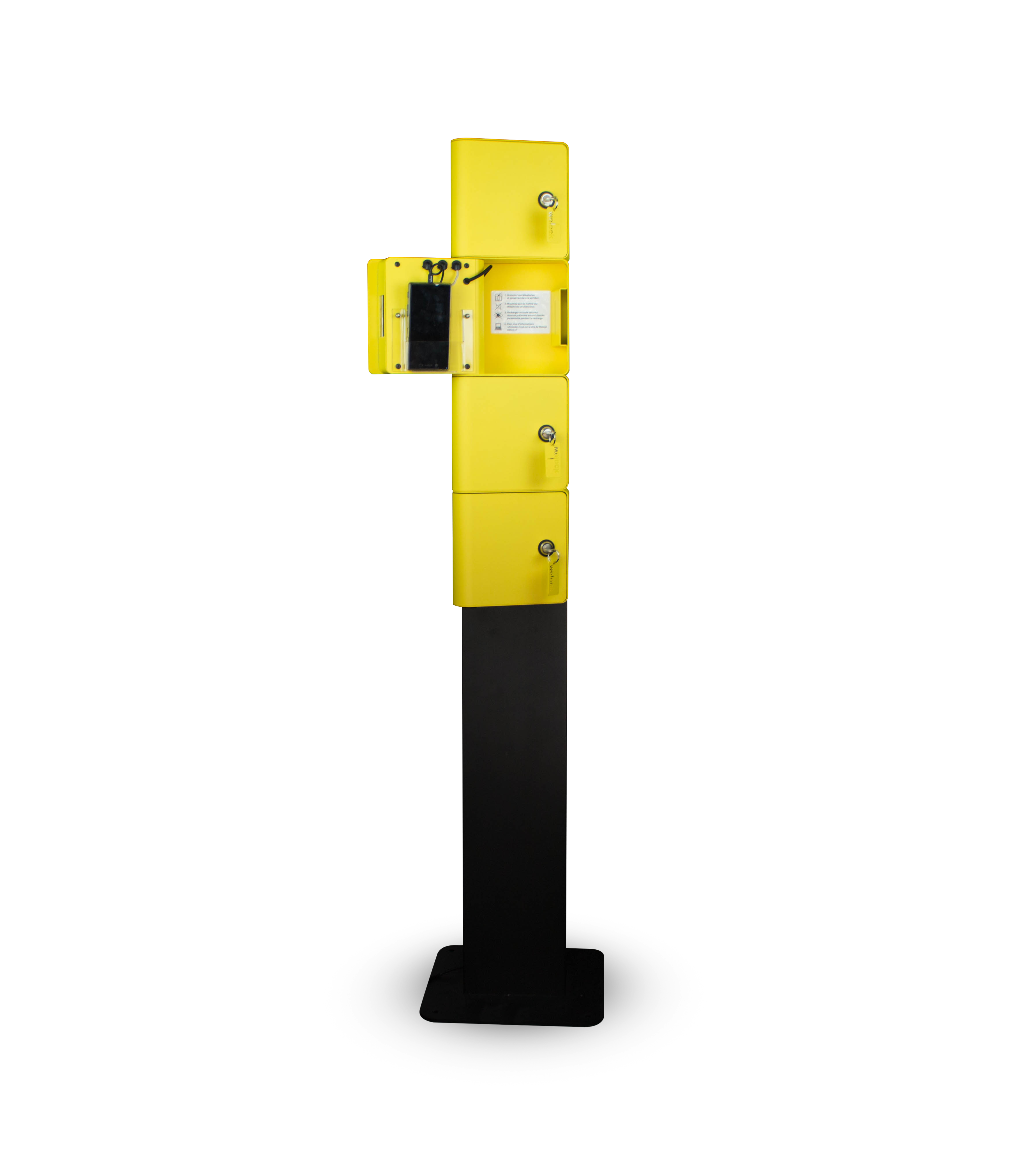 Station de recharge pour smartphone welock,  4 casiers, à clefs (en promotion)_2