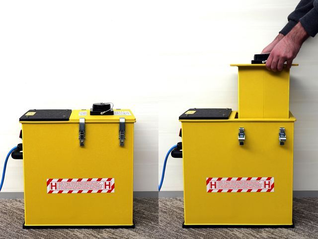 Aspirateur 1200W pour la gestion des poussières d’amiante