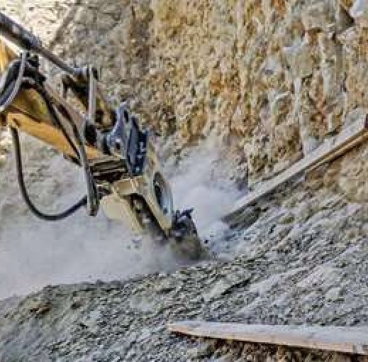 Fraise hydraulique à coupe continue pour chargeuses compactes jusqu'à 12 tonnes - TFC 400_2