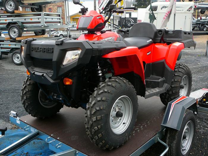 Remorque pour le transport d'un quad - erde - ch 751_2