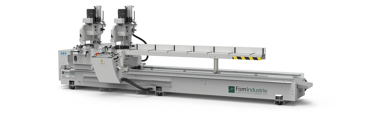 Steel 35 m - tronçonneuse à double tête - fom industrie - convoyeur à rouleaux tête mobile 3 m_2