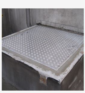 Trappe anti-inondation en acier pour charge lourde_2