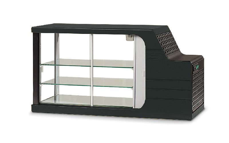 Vitrine réfrigérée de comptoir 120L SCAIOLA - Gris_2