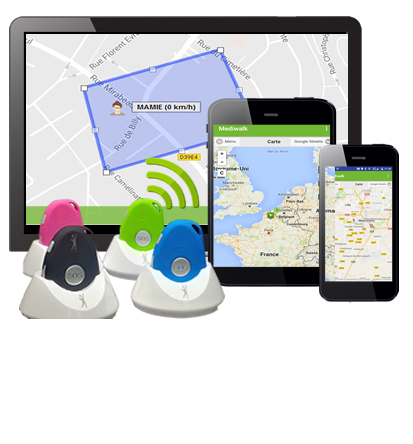 Balise Color Box Mediwalk - Solution de localisation, communication simplifiée et alertes_2