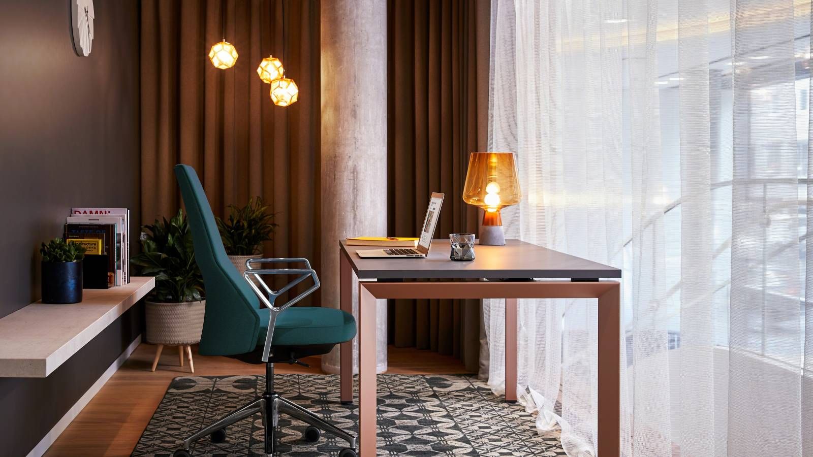 Frameone - Bureau droit - Steelcase - Rangements flexibles - Design et performance_0