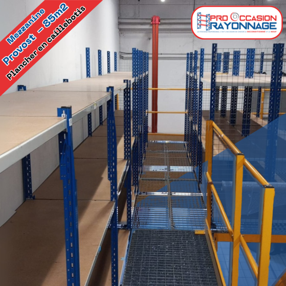 Mezzanine PROVOST - 85m2 + rayonnage léger inclus_2