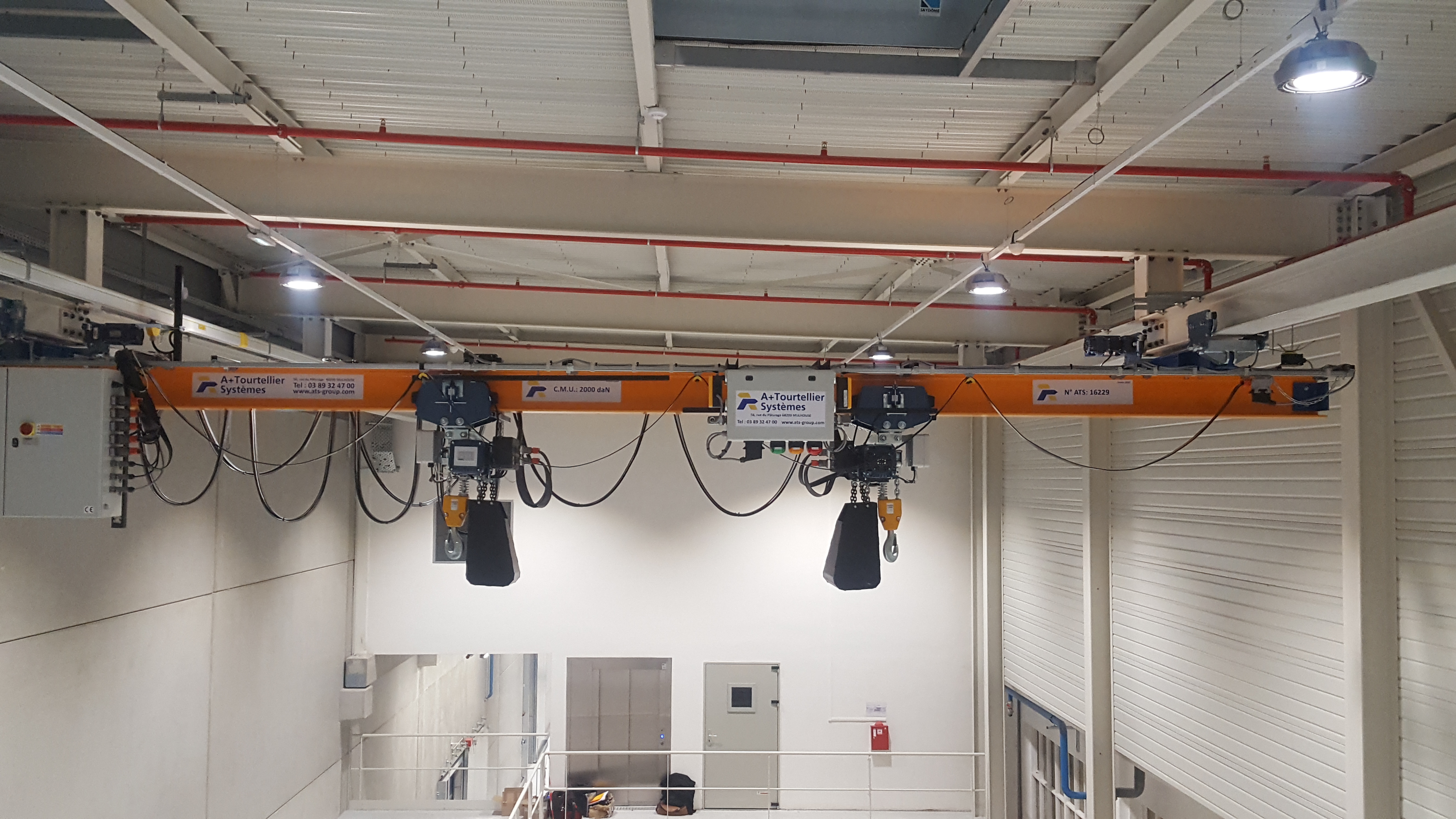 Pont roulant monopoutre et bipoutre pour manutention industrielle - 225 Kg à 50 000 Kg_2