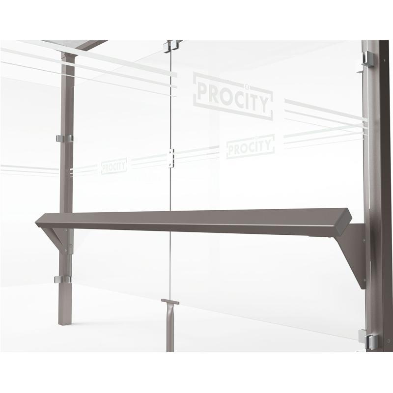 Station bus Modulo - Réf : 529670.Gpro - Profondeur 2m - Toiture courbée - Verre sécurisé_2