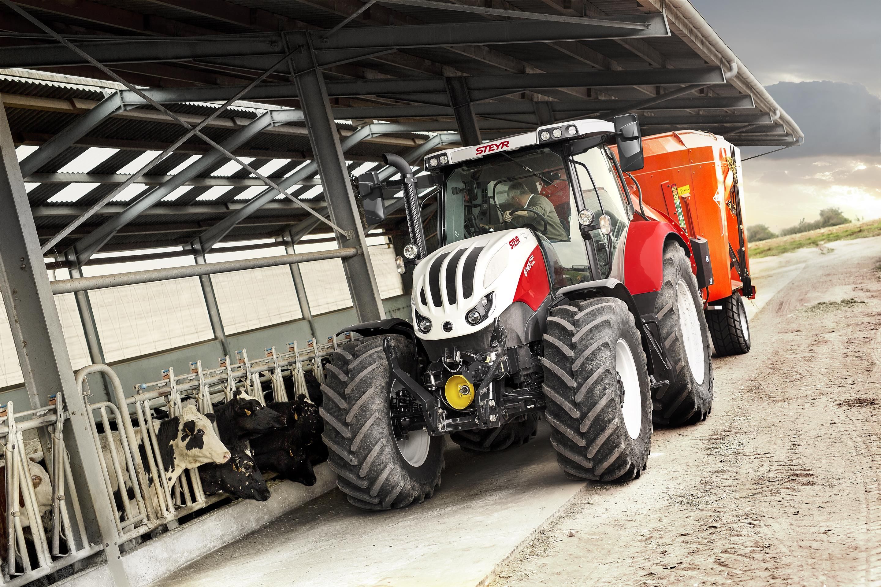 Tracteur agricole Steyr Profi 4115 - 6145 - Puissance 116 à 145 ch - Transmission 24x24 et cabine panoramique_2