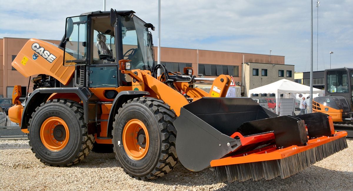 Balais industriels Bergamini durables et fiables pour applications agricoles