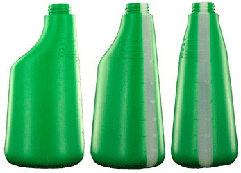 FLACON VIDE couleur sans pistolet 600ml vert-jaune-rouge-bleu_2