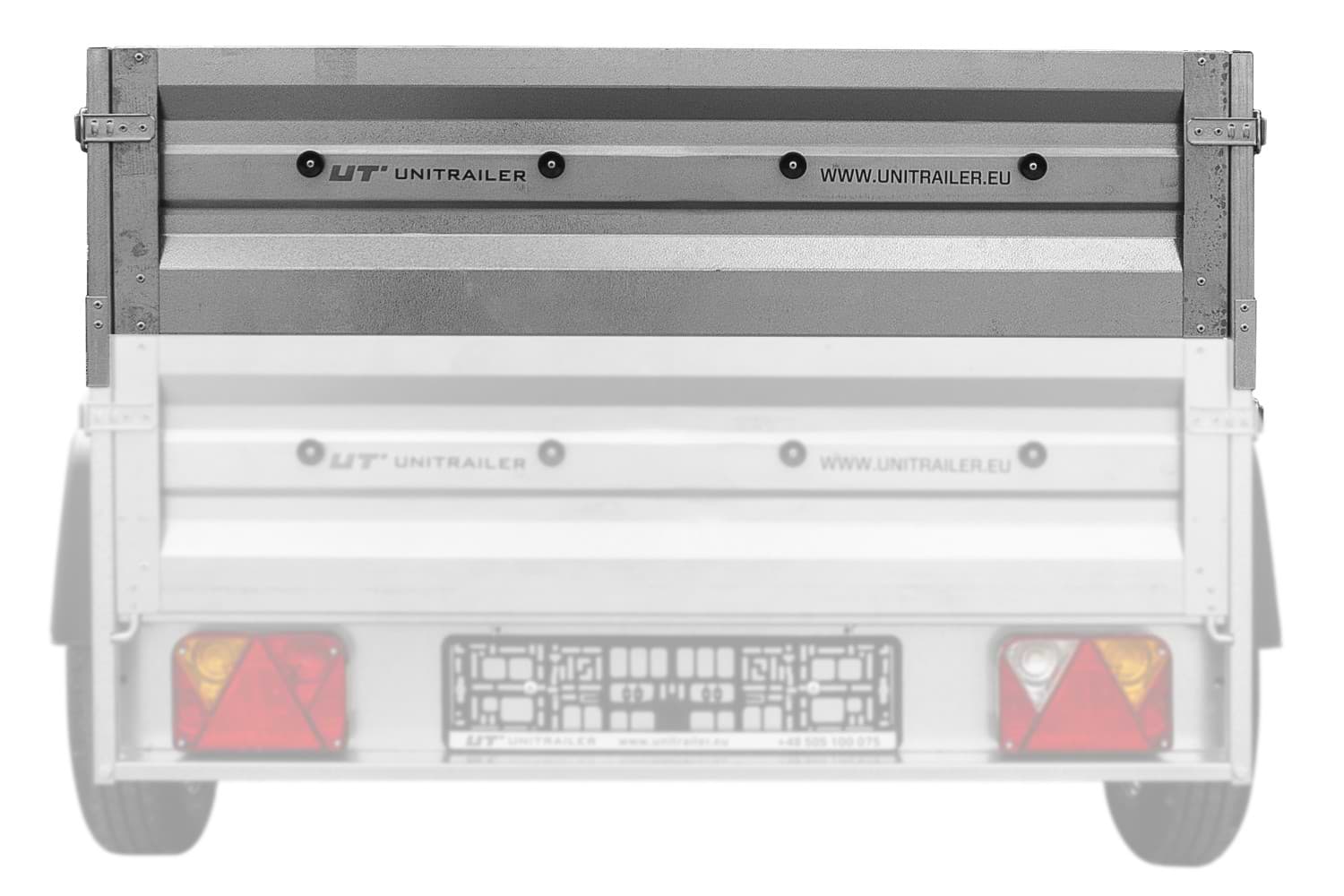 Rehausses de ridelles de 32 cm pour remorque Garden Trailer 205