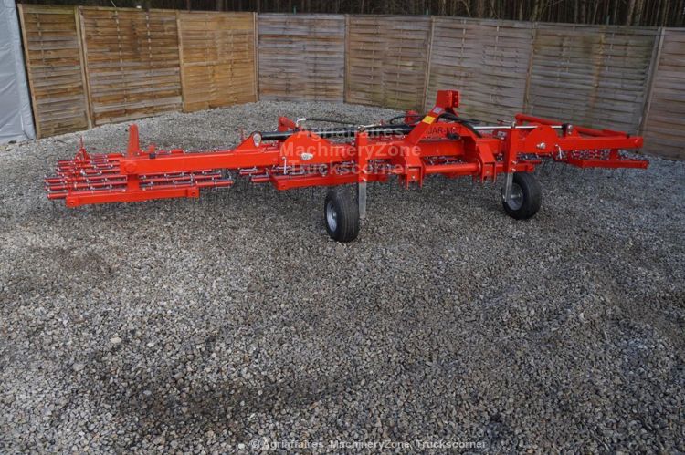 Herse étrille 6 mètres - Jar-Met HSJAR6000 - Neuve avec repliage hydraulique et réglage mécanique_2