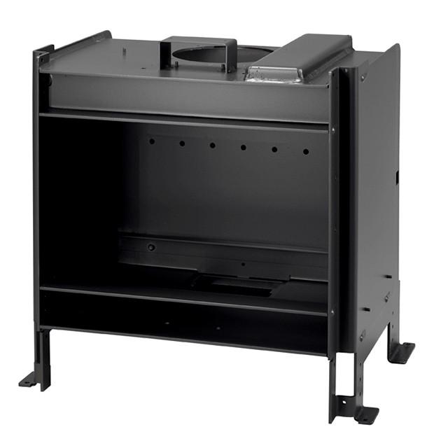 Insert à bois Neo 76 16/9 - 10 kW - vision 16/9ème - 80 x 59,5 x 48 cm - étanche RT 2012 et BBC_2