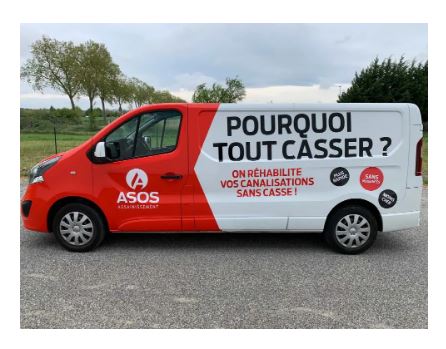 Marquage véhicule utilitaire - Total covering ou covering partiel à Toulouse_2