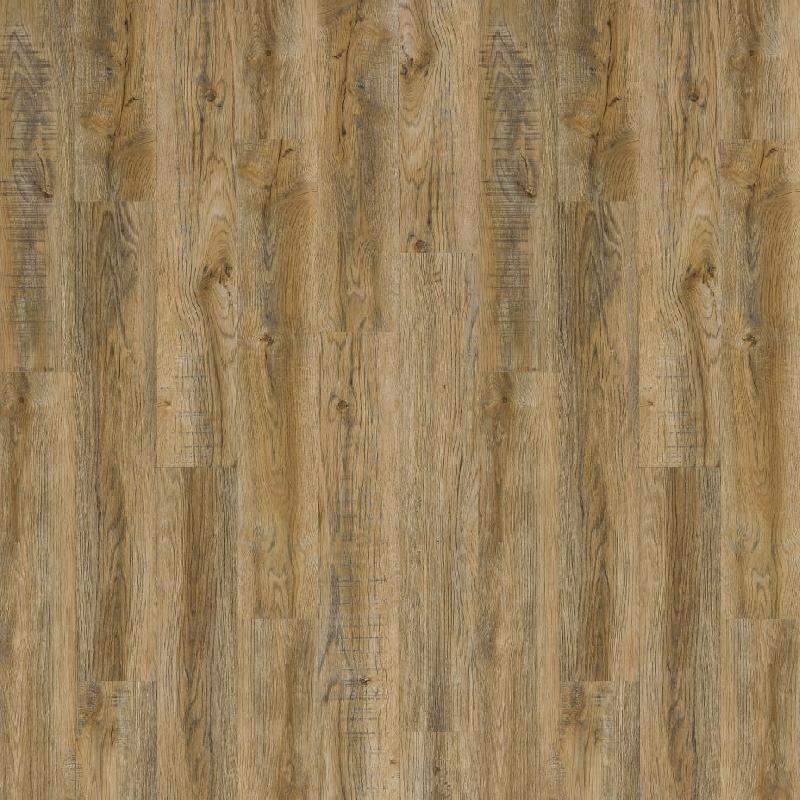 Wallart planches d'aspect de bois chêne de récupération marron vintage 432697_2
