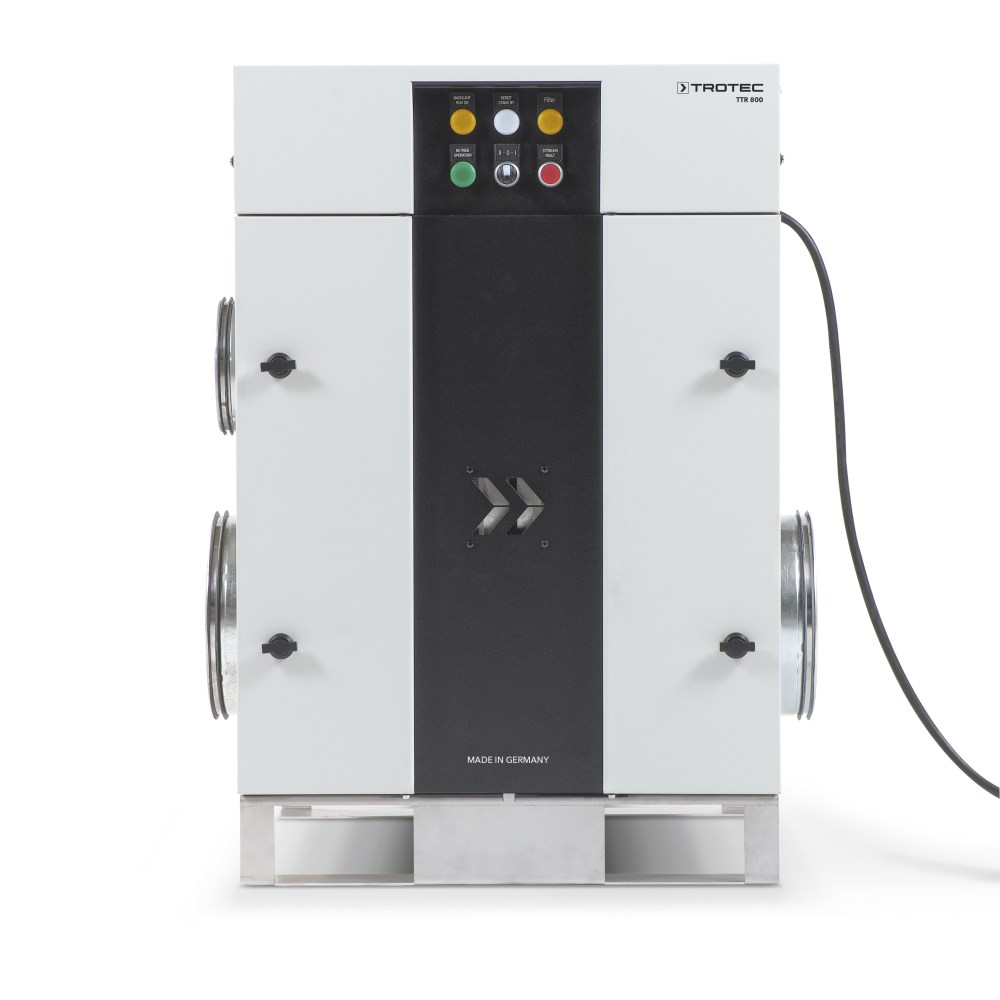 Déshumidificateur à adsorption TTR 800 - 86,4 kg/24 h - 950 m³/h - Trotec_2