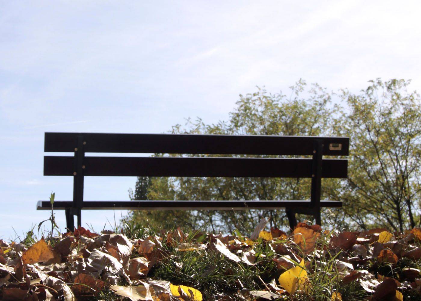 Banc public Bretaña UM374 - Fonte ductile et bois tropical traité_2