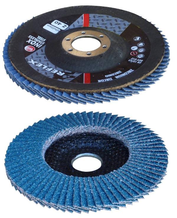 Disque de ponçage à lamelles Ø 115 mm - grain 80 - abrasifs de ponçage_2