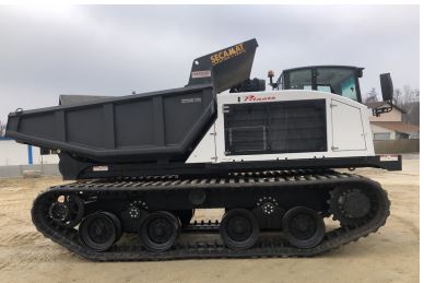 Tombereau chenilles, charge utile 7000kg, utilisé sur les chantiers de démolition, l'aménagement paysager - PRINOTH ROTATIF 4000 L - disponible en location_2