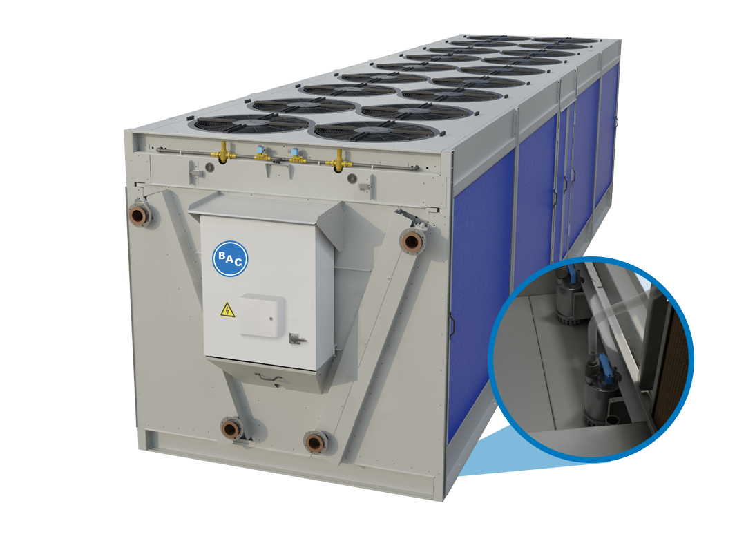 Tour de refroidissement adiabatique TrilliumSeries - efficacité énergétique et utilisation optimale de l'eau_2