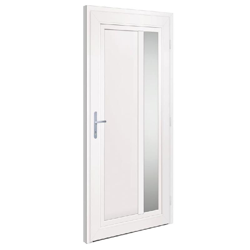 Vidaxl porte d'entrée anthracite 98x208 cm pvc 3157104_2