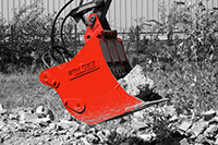 Godet Concasseur CB3 - BAV - 450 kg - Hauteur de mâchoire 350 mm - Pelle porteuse 3,5 à 6 tonnes_2