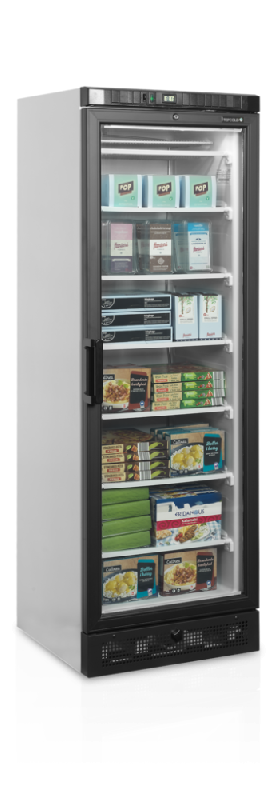 Congélateur vertical de vitrine Statique L.595mm 270L 350W TEFCOLD_2