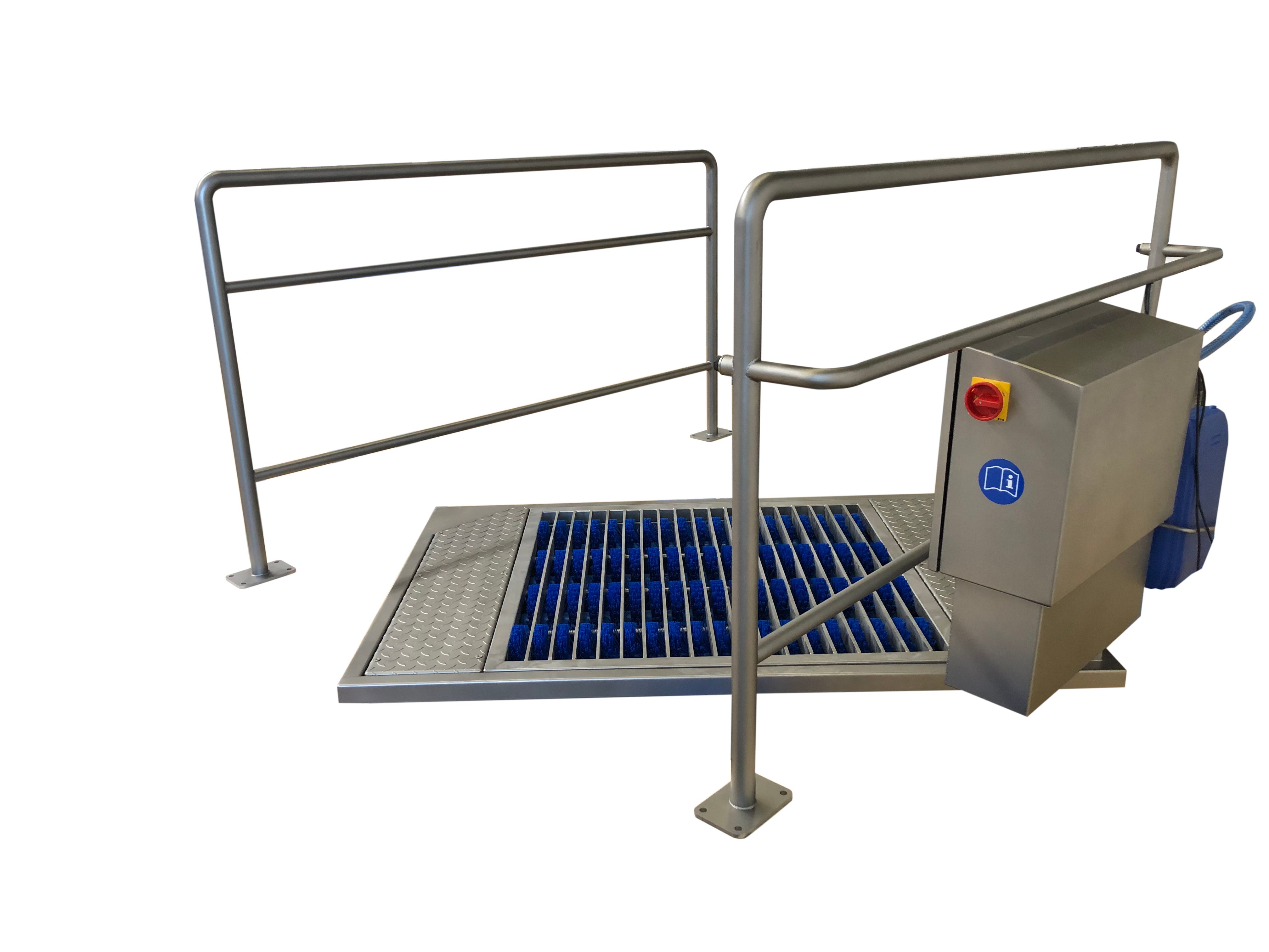 EPWW - Laveuses industrielles alimentaires - Elpress - Transpalettes en acier inoxydable 304_2