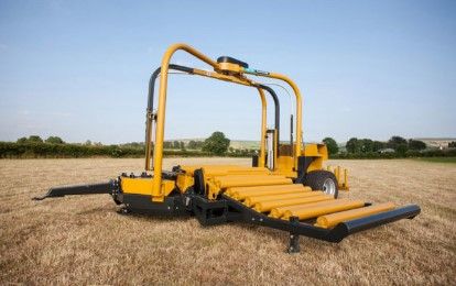 Enrubanneuse agricole Tanco 1814 séries - modèles 1814-S et 1814-ARC - pour balles carrées et rondes, réglage hydraulique_2