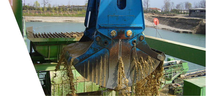 Benne et grappin électrohydraulique - Capacité 2 à 50 tonnes et volume allant de 0.5 à 30m³_2