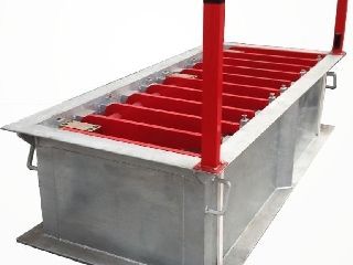 Barrière hydraulique anti-intrusion pour aéroports et parkings