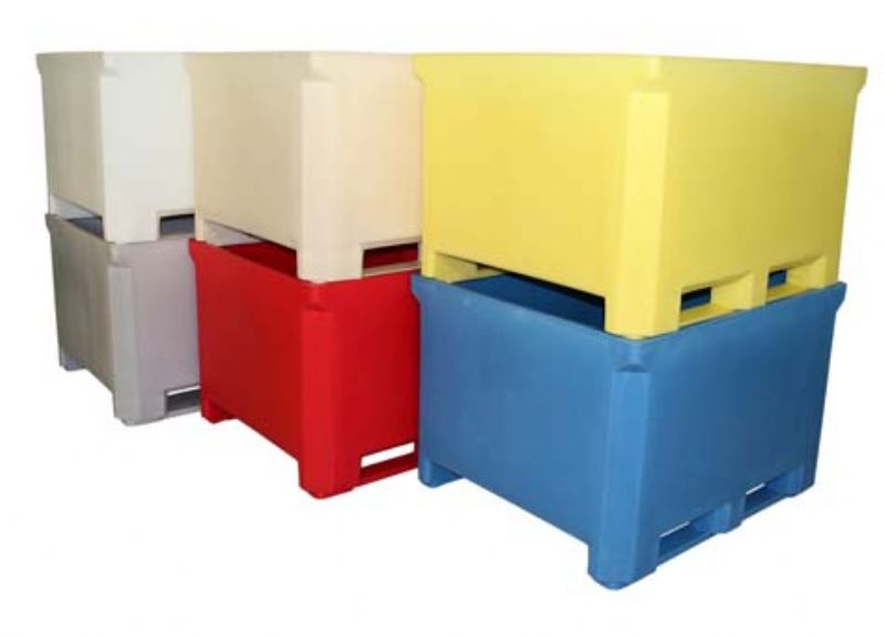 Caisses palettes palox pour agriculture et recyclage