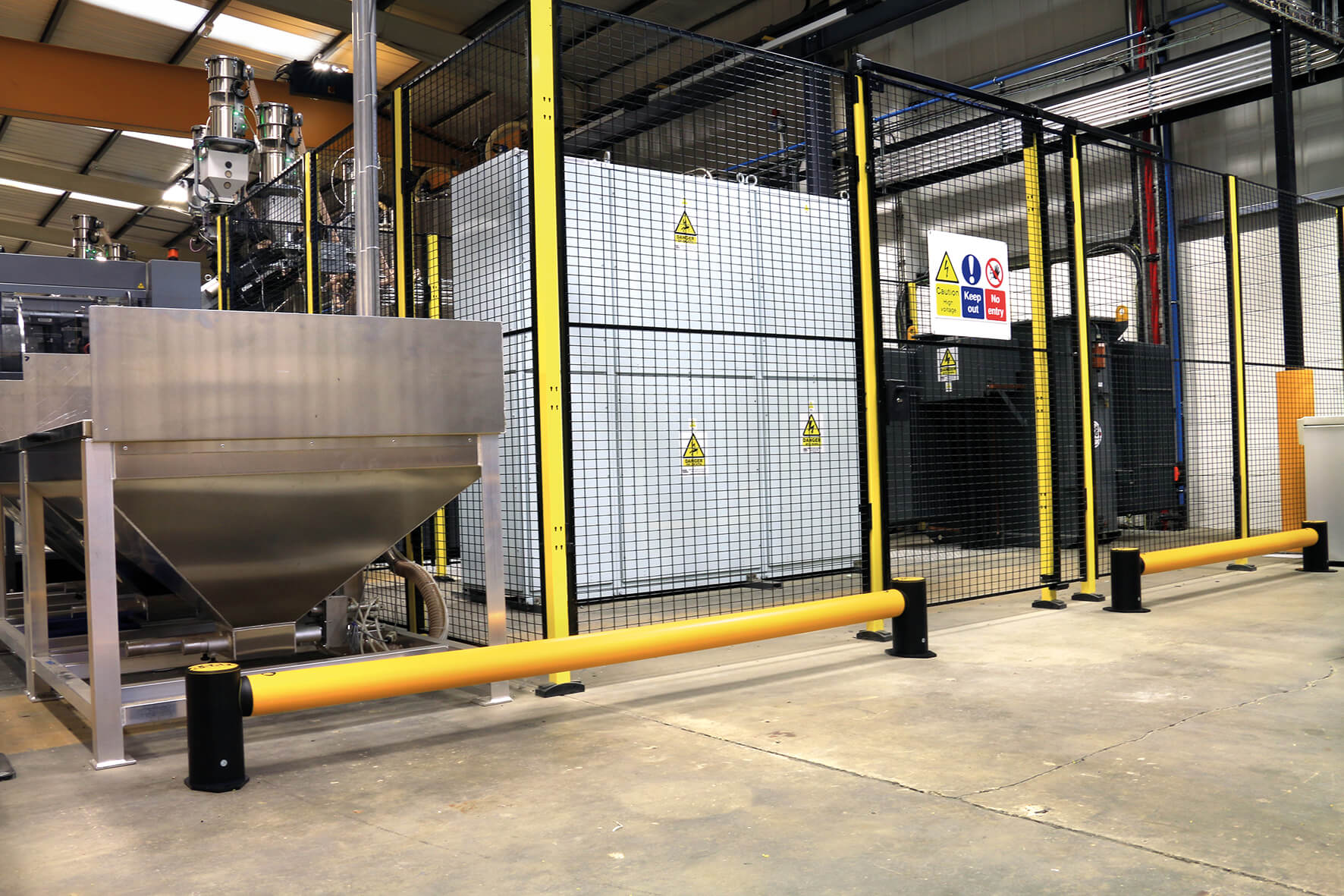 Micro Barrier - Single Rail - Barrière de sécurité intérieure économique pour véhicules légers_2