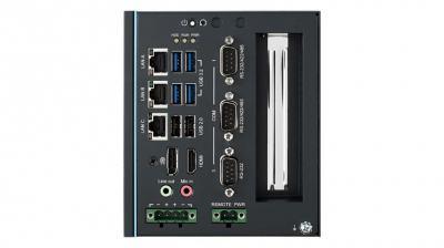 PC fanless compact et puissant pour l'edge - Intel Core 10ème génération, chipset H420E, 3 x COM, 6 x USB, 3 x LAN, PCIe x16 - Référence: UNO-348-ANN1A_2