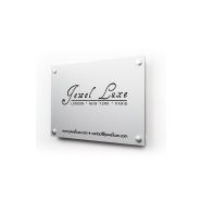 Plaque en aluminium Dibond, robuste et inoxydable