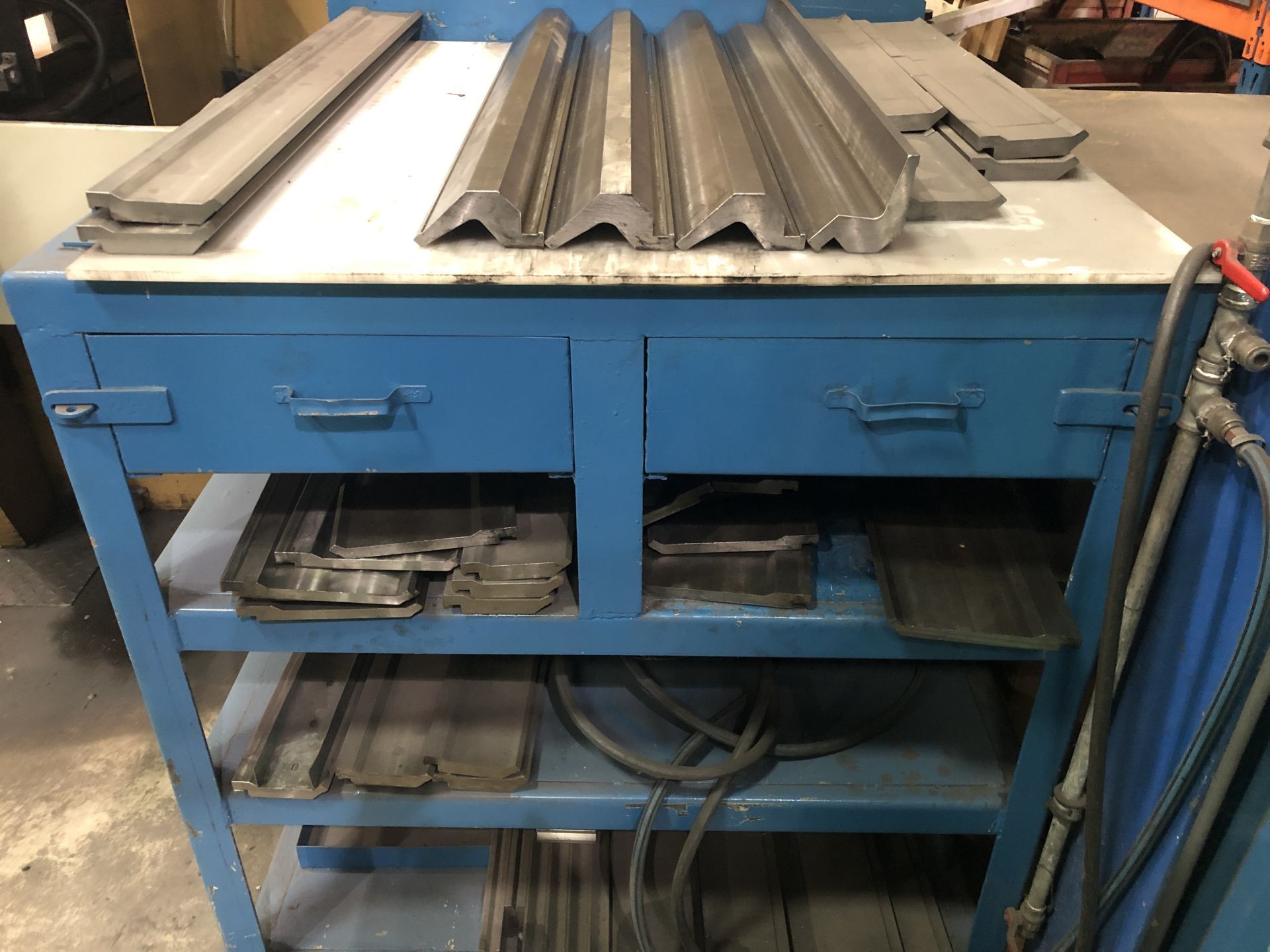 Presse plieuse industrielle COLLY 4000 x 170T - Modèle 1710 - Occasion réf 3658_3