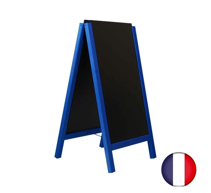 Stop trottoir chevalet bois - Ardoises amovibles - PFN50, PFN60_2