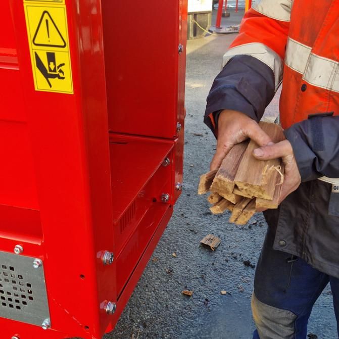 Machine à bûchettes XYLOFLAM 330/450 - pour bois jusqu'à 45 cm - 5 longueurs de coupe - version électrique ou thermique_2