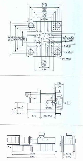 Presse à injecter plastique - Hysion - Capacité d'injection 2670 cm³ - Technologie de pompe servo-motorisée - HX588_2