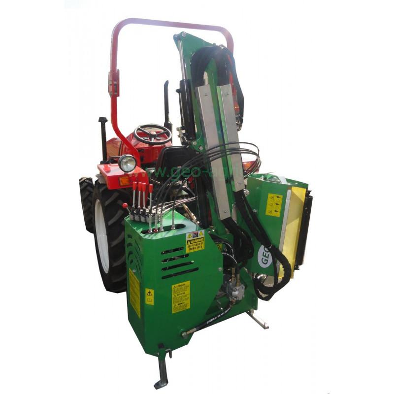 Épareuse hydraulique GEO AM 100 avec pompe indépendante et réservoir d'huile 65L