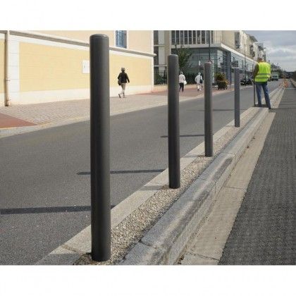 204330 - Potelets fixes EAPS - Hauteur hors sol 1100 mm - Tube acier Ø 60 à 168 mm - Finition galvanisée ou peinture sur zinc_2