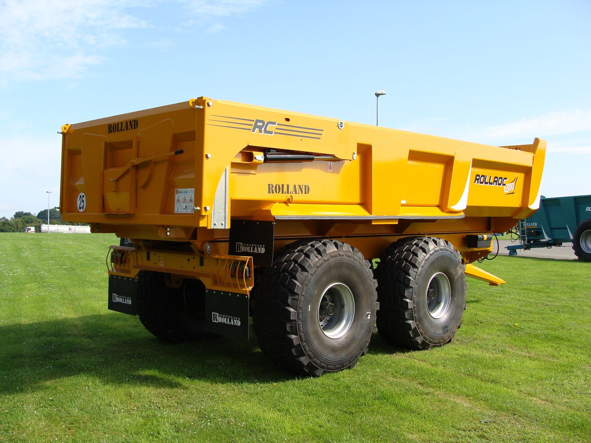 Structure renforcée de la benne TP Rollroc 6300