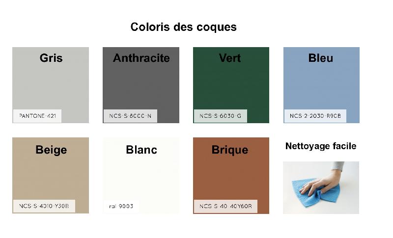 Siège de réunion pivotant CLUE - Offisit - Blanc_2