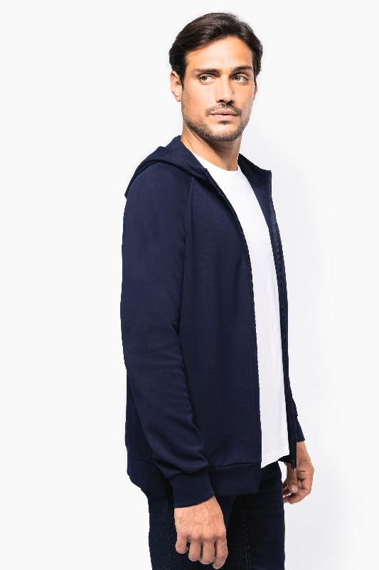 Veste zippée à capuche homme - Réf: PK400 - Kariban Premium - Tissu interlock 320 g/m² - Plusieurs tailles et couleurs_2