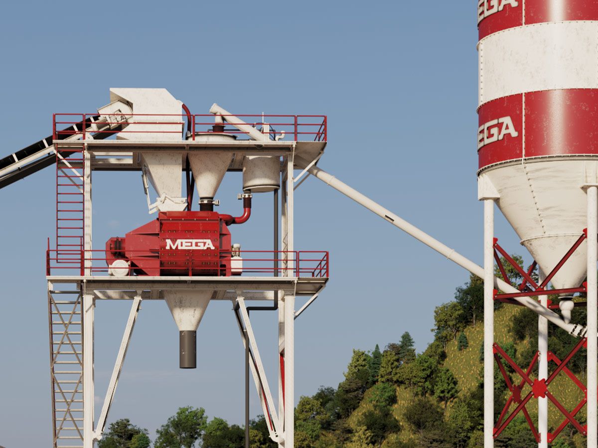 Centrale à béton de 60 m³ - Malaxeur double arbre 1 500 L - Silo 60 tonnes - Automatisation et installation gratuite_2