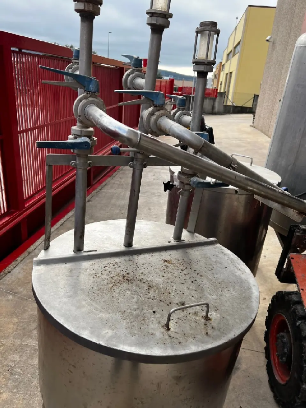 Cuve inox 250 litres usagé - référence : e7935_2